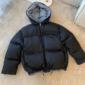Prada Re-Nylon Goose Down Coat